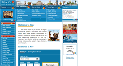 Desktop Screenshot of kiev.info