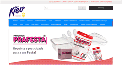 Desktop Screenshot of kiev.com.br